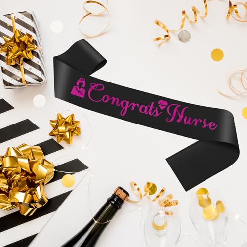 Nurse Graduation Satin Sash for Women | Class of 2025 Gift