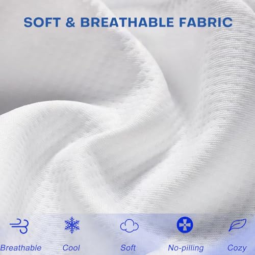 Contour Legacy Knee Pillow Cover - White Replacement Case Only