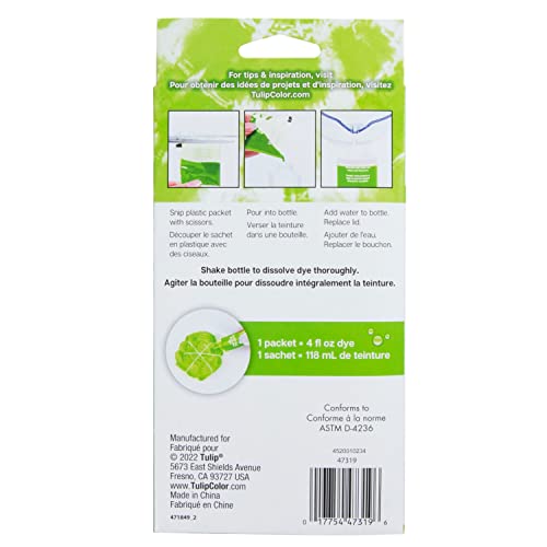 Tulip One-Step Tie-Dye Refill Kit - Lime Green - 3 Fabric Dye Packets