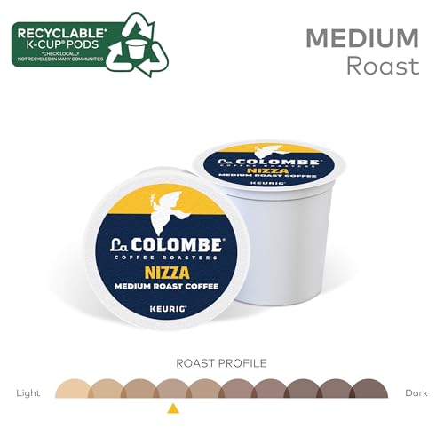 La Colombe Nizza Coffee Pods, Medium Roast, 80 Count (Pack of 4)