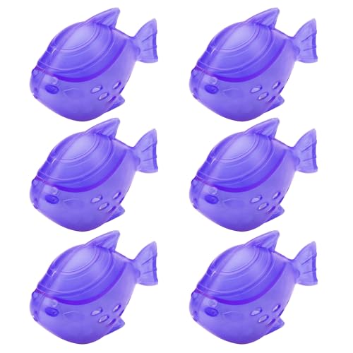 Purple Humidifier Cleaning Fish - 6 Pack for Humidifiers & Tanks