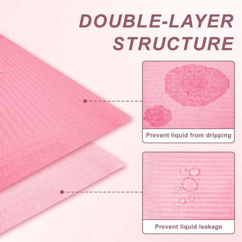 40 Pack Disposable Nail Mats - Waterproof & Easy to Clean