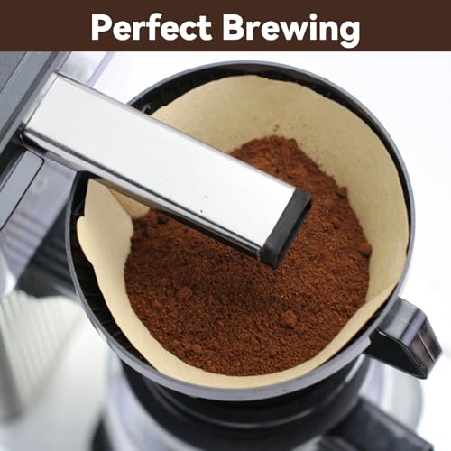 100 Pcs #4 Coffee Filters for Technivorm Moccamaster 8-10 Cup