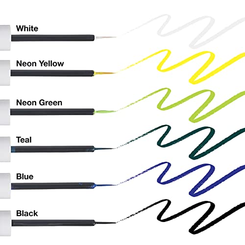 Ruby Kisses Water Resistant Liquid Eyeliner White 3 ml