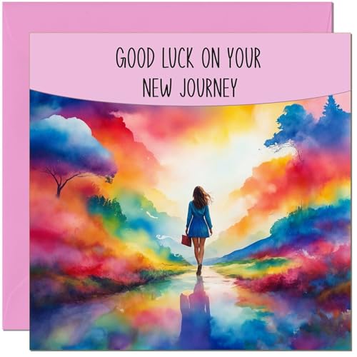 Good Luck Card for New Job & Home - Premium Quality, Eco-Friendly