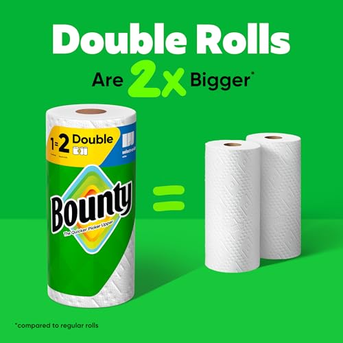 Bounty Select-A-Size Paper Towels, Double Rolls, 82 Sheets - 6 Pack