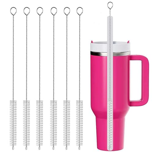 12-Inch Straw Cleaner Brush Set for Stanley Mugs - 6 PCS