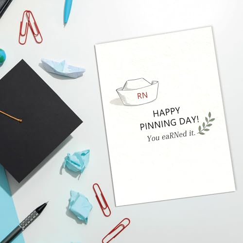 RN Graduation Card Gift for Nurse Pinning Day | You eaRNed it