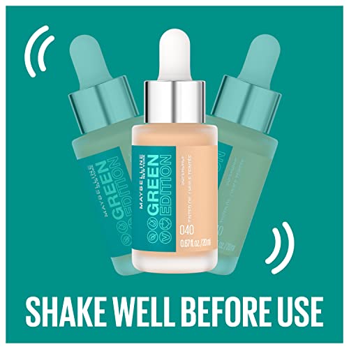 Maybelline Green Edition Superdrop Tinted Oil Foundation Shade 100