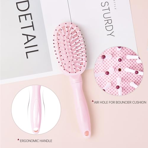 Arthaxi Mini Kids Hair Brush - Pain-Free Detangling Paddle for Girls