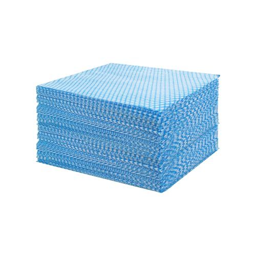 Heavy Duty Disposable Dish Cloths - 50 Pack, 15.75" x 13.78"