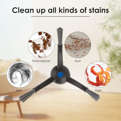 10-Pack Replacement Side Brushes for ECOVACS DEEBOT X5 Omni & Pro