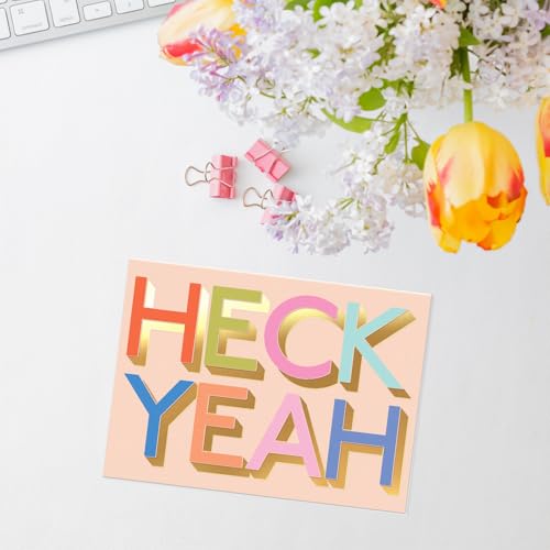 Sweetzer & Orange Gold Foil Congratulations Card - 5x7 Premium Design