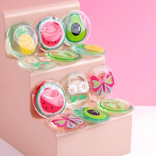 Bexter Watermelon Hot & Cold Gel Eye Pads – Reusable Mask for Puffiness