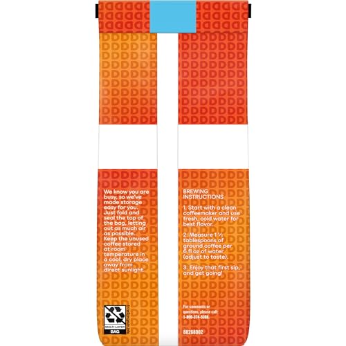 Dunkin' French Vanilla Ground Coffee, Medium Roast, 12 Oz (Pack of 3)