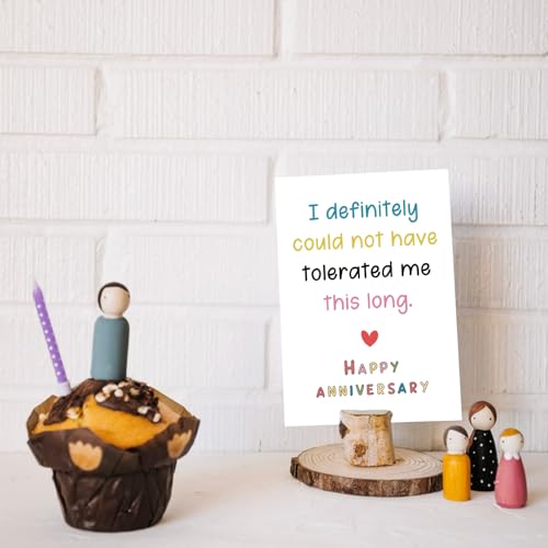 Funny Anniversary Card for Husband & Boyfriend - Cheeky Love Note