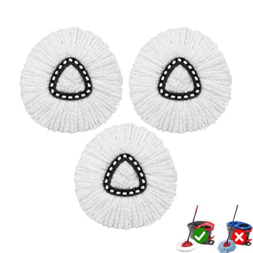 3-Pack O Cedar EasyWring Compatible Microfiber Mop Head Refills