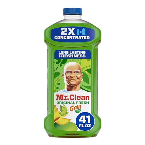 Mr. Clean 2X Concentrated Multi-Purpose Cleaner, Gain Scent, 41 Fl Oz