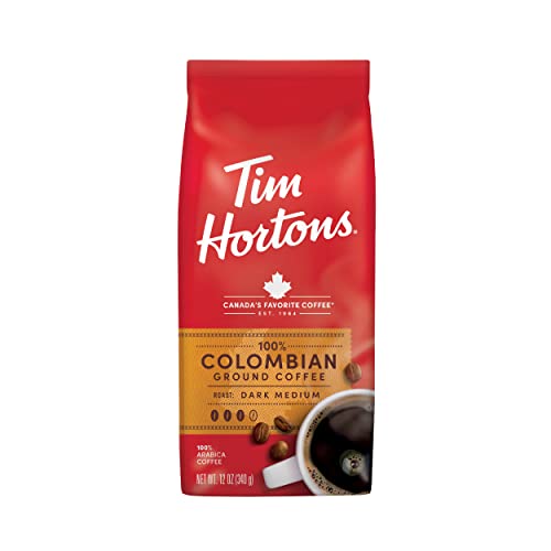 Tim Hortons Colombian Medium-Dark Roast Ground Coffee - 12oz