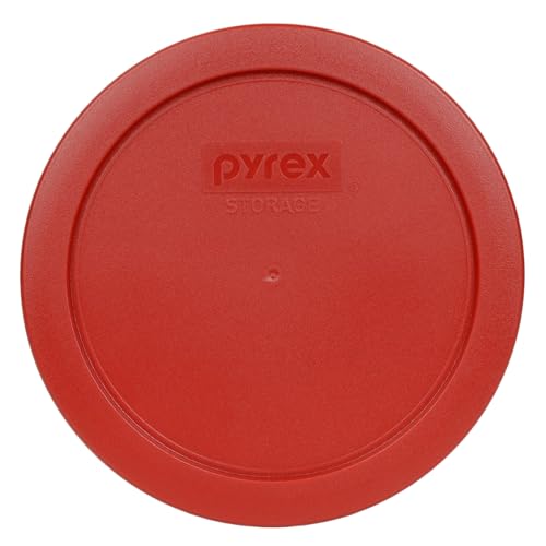 Pyrex 7201-PC Poppy Red 4-Cup Food Storage Lid - BPA-Free