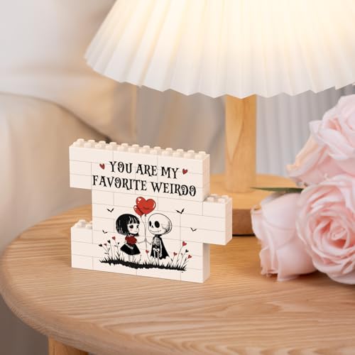 Gothic Building Block Sign - Funny Anniversary Gift for Him/Her