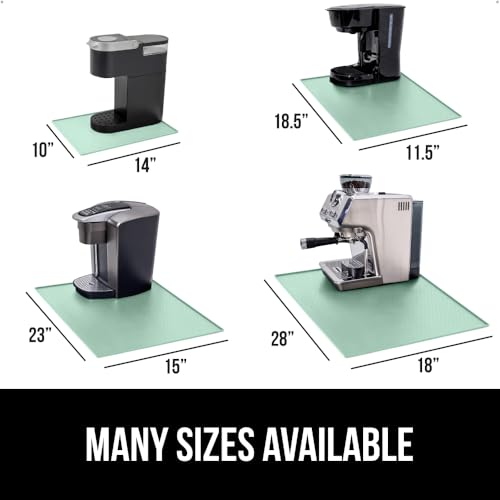 GORILLA GRIP Waterproof Silicone Coffee Mat, 18x28, Heat Resistant & Slip-Resistant