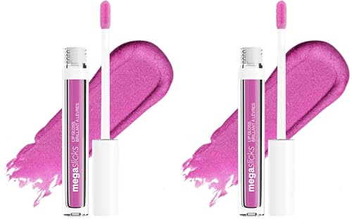 Wet n Wild MegaSlicks Lip Gloss Berried Treasure Pack of 2