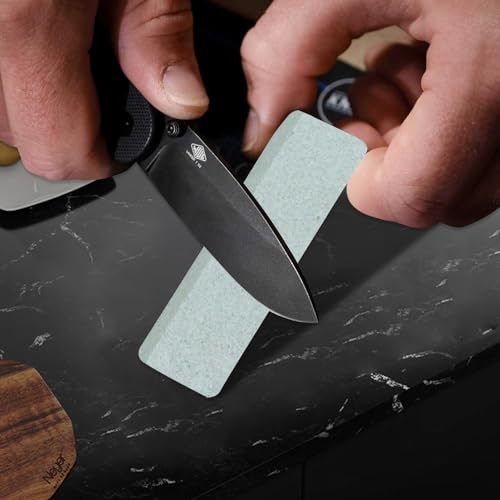 Mini Pocket Knife Sharpener - Silicon Carbide Whetstone