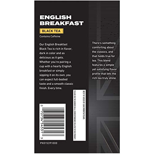 Celestial Seasonings English Breakfast Black Tea, 20 Count (Pack of 2)