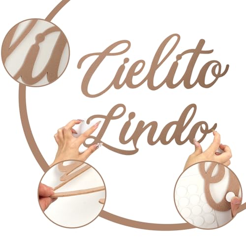 Cielito Lindo Felt Backdrop Sign for Baby Showers & Weddings