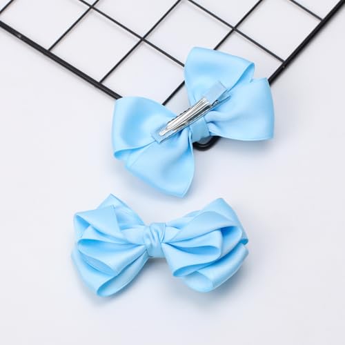 Zolyco 4.5 Inch Boutique Hair Bows with Alligator Clips for Women and Girls