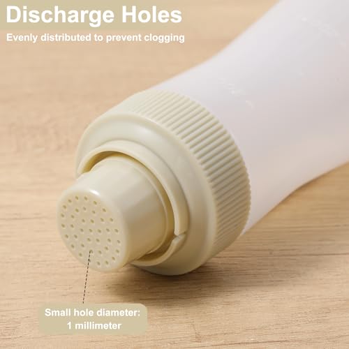Grevosea 350ml Cake Syrup Dispenser - Reusable Squeeze Bottle for Sauces