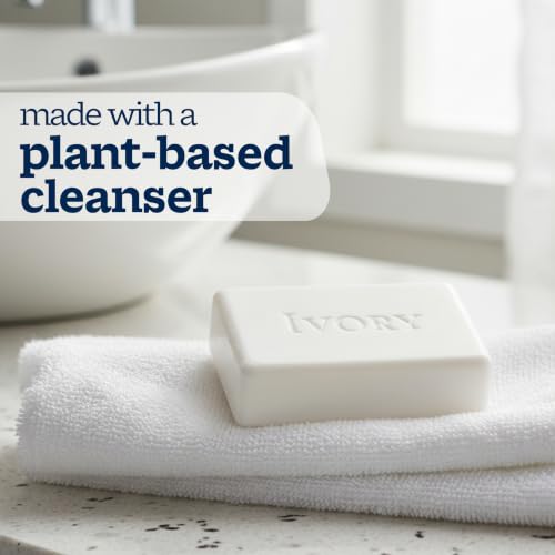 Ivory Sensitive Skin Fragrance Free Bar Soap 3.17 oz 3 Count