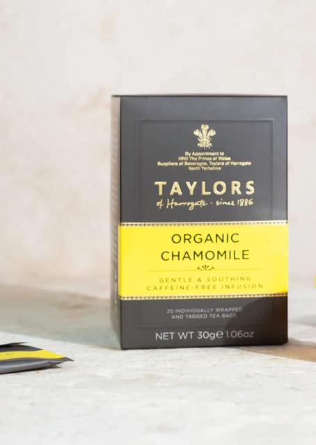 Taylors of Harrogate Organic Chamomile Herbal Tea - 20 Count (Pack of 2)
