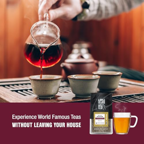 First Flush Darjeeling Black Tea - Premium Loose Leaf, 200 Cups