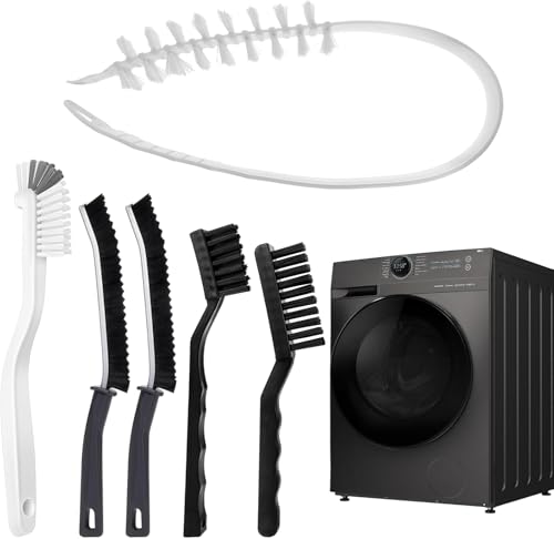 6-Piece Washing Machine Cleaning Brush Set for Front Load Washer Maintenance