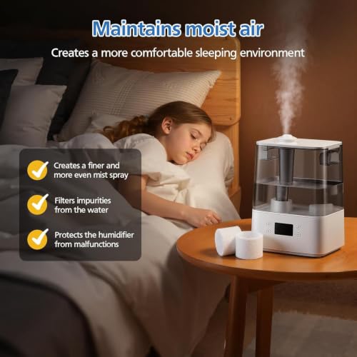ShufudeJa 30-Pack Humidifier Replacement Filters for Levoit Models