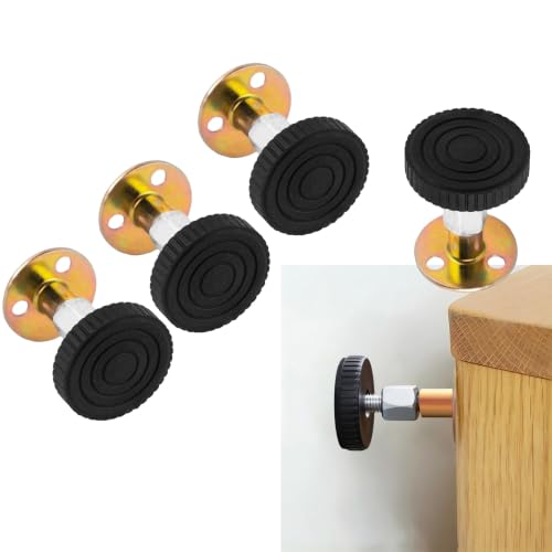 OIKOZEL Adjustable Bed Frame Stabilizer - 4PCS Large Headboard Stoppers