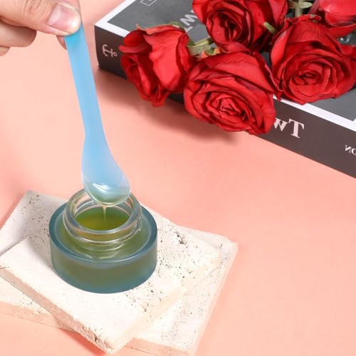 6 Pcs Plastic Makeup Spatulas Reusable Cosmetic Cream Scoops for Lotions