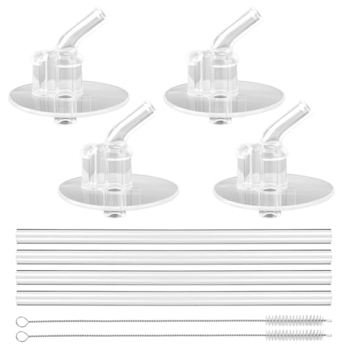 Replacement Straws for Thermos Funtainer 12 oz Bottles - 4 Pack