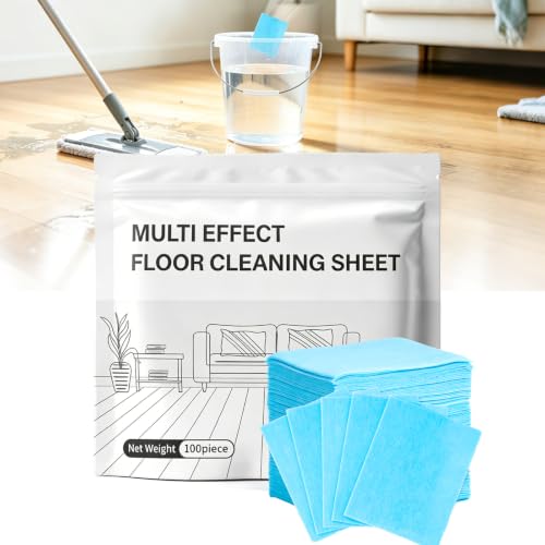 100-Piece Concentrated Floor Cleaning Tablets for Hardwood and Tile