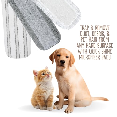 Quick Shine Multi-Action Microfiber Dust Pad for Hard Floors