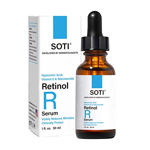 Soti Retinol Face Serum with Hyaluronic Acid & Niacinamide 30ml