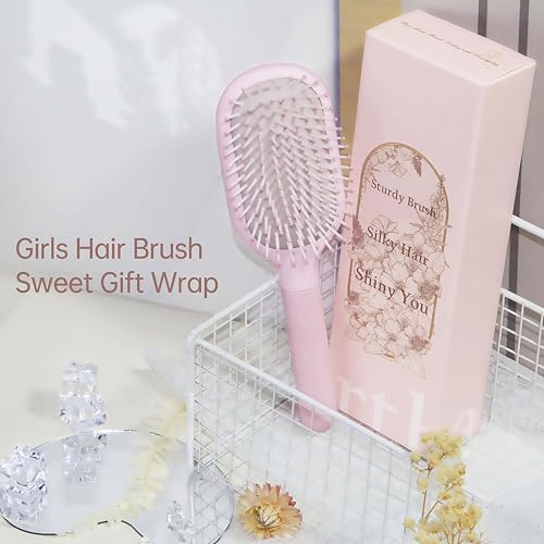Arthaxi Detangler Hair Brush for Women - Pain-Free Paddle Brush