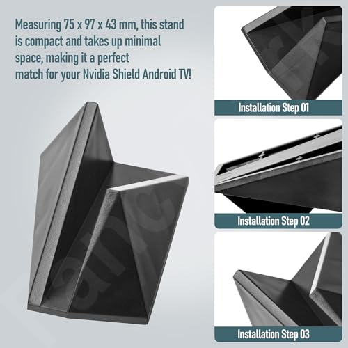 Vertical Stand for Nvidia Shield TV Pro 2017 & 2019