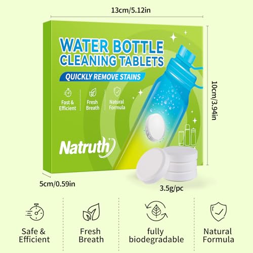NATRUTH Water Purifier Tablets for Clean Drinking Water