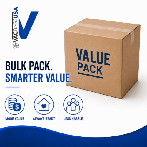 VacBagsUSA 3 Micro-Filtration Vacuum Bags for Eureka MM - Replacement, Pet & Sensitive Family Use