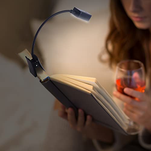 16 Pack Rechargeable Clip-On Book Lights for Reading at Night, Kids & Adults