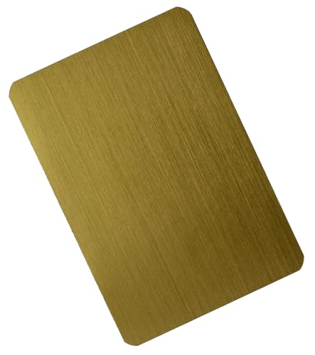 FIRE ROSE Magnetic Credit Card Size Address Book - Gold Pocket Organizer