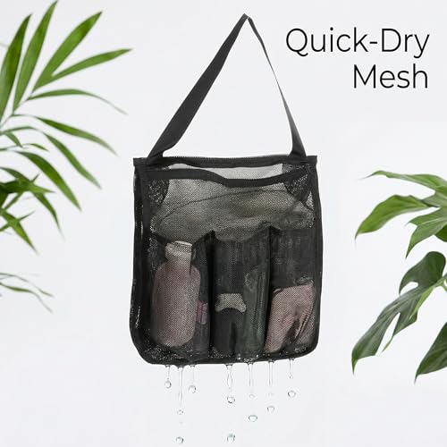 Ocapind Portable Mesh Shower Caddy - Hanging Toiletry Organizer for Gym